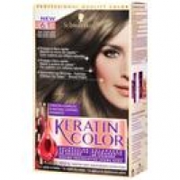 Clarel Keratin Color tinte Rubio Oscuro Ceniza Nº 6.1 caja 1 ud