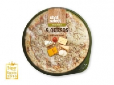 CHEF SELECT Pizza fresca 5 quesos 1.59 €