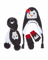 Prenatal  Conjunto tricot pingüino