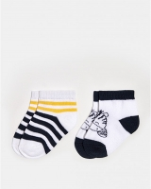Calcet&iacute;n corto cebra (x2)