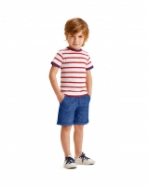 Camiseta b&aacute;sica rayas