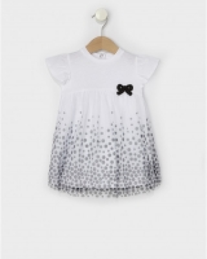 Camiseta de manga corta con lunares