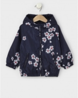 Cortavientos b&aacute;sico all over margaritas