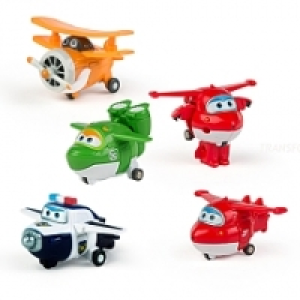 Toysrus  Super Wings - Mira, Jett, Paul, Grand Albert - Pack 4 Transf