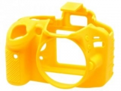 Carrefour  Funda de Silicona Easycover para Nikon 3200 - Amarillo