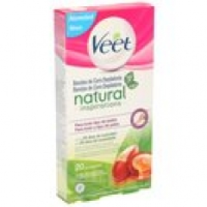 Veet Natural inspirations bandas de cera depilatoria todo tipo de