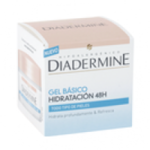 Diadermine gel básico hidratación 48h todo tipo de pieles tarro 50 ml