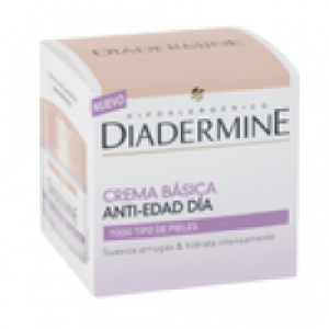 Diadermine crema de día básica antiedad todo tipo de pieles tarro 50 ml