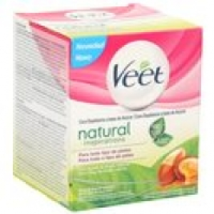 Veet Natural inspirations cera depilatoria a base de azúcar caja