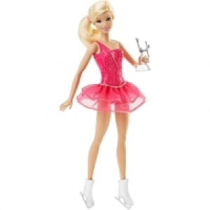 Barbie - Patinadora Rubia Sobre Hielo - Mu&ntilde;eca Yo Puedo Ser