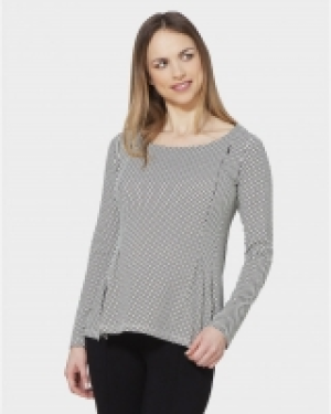 Camiseta lactancia lunares