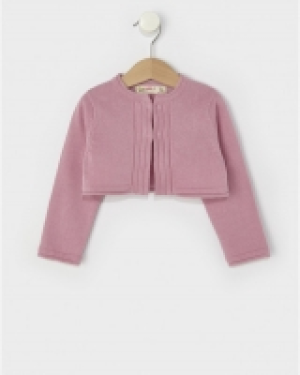 Mini c&aacute;rdigan pliegues