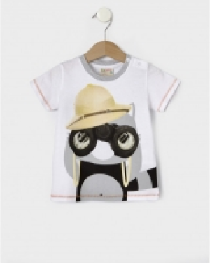 Camiseta de manga corta con estampado