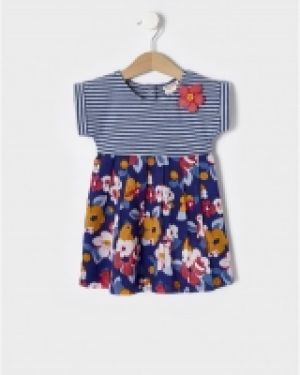 Vestido combi estampados