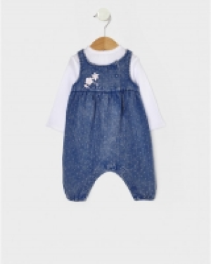 Conjunto barboteuse denim