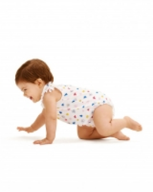 Pagliaccetto con stampa farfalle