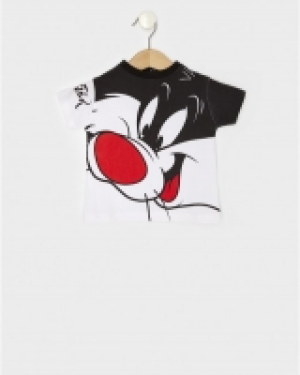 Camiseta de manga corta con el gato Silvestre