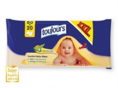 TOUJOURS Toallitas húmedas con gel XXL 1.19 €