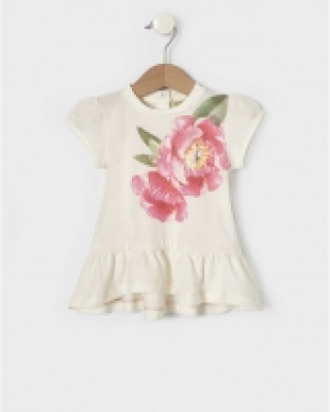Camiseta rosas glitter