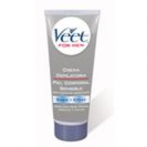 Veet For men gel crema depilatorio corporal piel sensible tubo 20