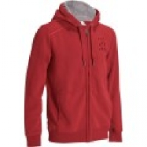 Decathlon Domyos Chaqueta con capucha y logotipo bordado gimnasia y pilates h
