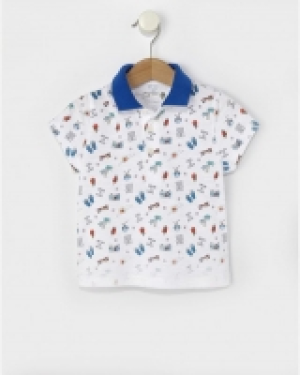 Polo de manga corta con estampado all-over 8.50&nbsp;&euro;