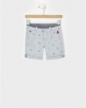 Bermudas azules all-over