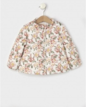 Cazadora acolchada con estampado de flores 9.90&nbsp;&euro;