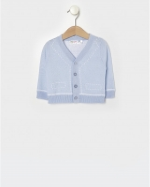 Chaqueta de punto de algod&oacute;n azul claro 7.80&nbsp;&euro;