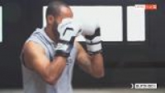 GUANTES DE BOXEO 300 BLANCO OUTSHOCK