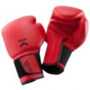 GUANTES DE BOXEO BG100 INICIACIÓN ROJO OUTSHOCK