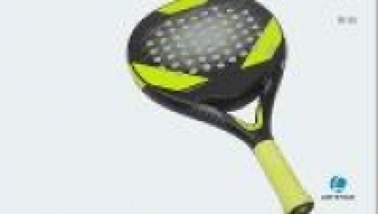 PALA DE PÁDEL ADULTO PR730 NEGRO AMARILLO ARTENGO