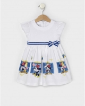 Vestido de manga corta de tela de punto con Minnie y cinturi 11.00&nbsp;&euro;