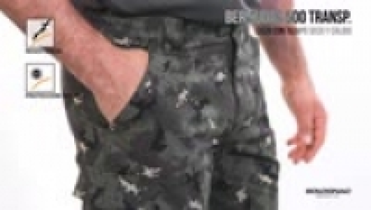 Bermudas 500 camuflaje woodland verde SOLOGNAC