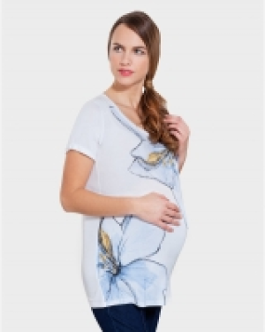 Camiseta de manga corta con estampado de flores 6.90&nbsp;&euro;