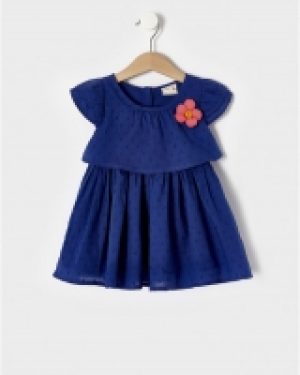 Vestido manga corta plumetis 7.50&nbsp;&euro;