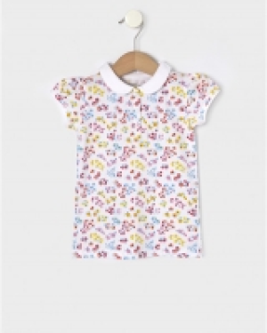 Polo piqu&eacute; all over flores 3.00&nbsp;&euro;