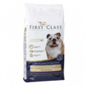 First Class alimento para perros razas pequeñas senior rico en pollo bol