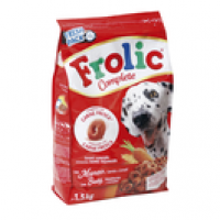 Clarel Frolic alimento para perros con buey/zanahorias y cereales bolsa 1.