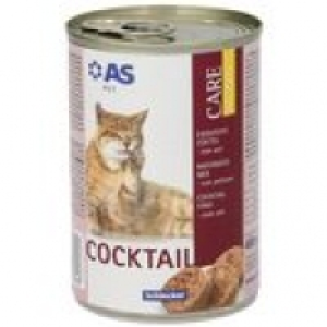 Clarel  AS alimento para gatos cocktail con ave lata 400 gr