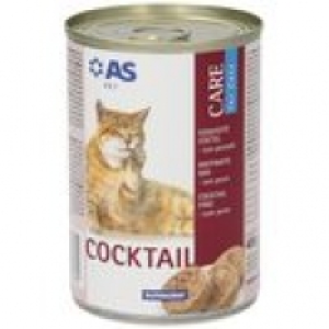 AS alimento para gatos cocktail con pescado lata 400 gr