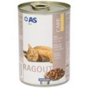 AS alimento para gatos ragú con ave lata 400 gr