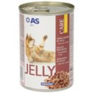 AS alimento para gatos en gelatina ave/pato lata 400 gr