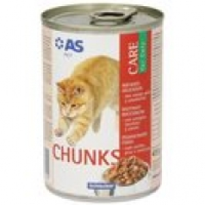 AS alimento para gatos bocados deliciosos con conejo y pavo