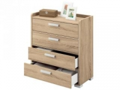 Cómoda de Melamina CARREFOUR HOME Everest 75x40x86cm. - Robl