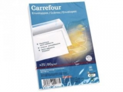 Carrefour  Bolsas Autoadhesivos 120X176 mm 25 Unidades