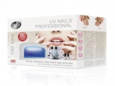 Carrefour  Set de Uñas Profesional Rio Beauty UVLP6-COM