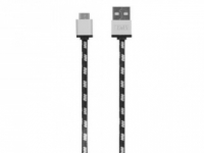 Carrefour  Cable Nylon Micro USB Tnb CBMUSB2BK