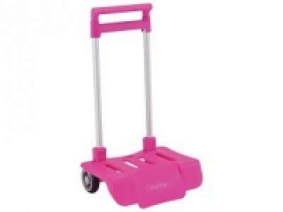 Carrefour  Carro Portamochilas Plegable - Fucsia