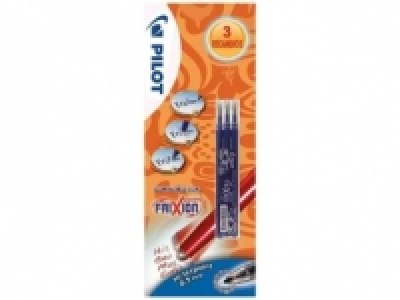 Estuche 3 Recargas Bolígrafo Borrable Frixion Point Azul